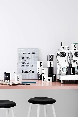 Miniatura 8 de Design Letters Tablero de letras de fieltro  Tablero de mensajes A4  Tablero de letras intercambiable para uso diario  Uso como tablero de menú en