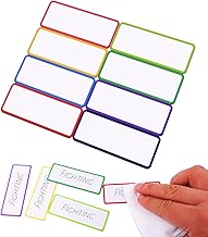 Magnetstreifen Beschreibbar, 27 Stück Magnete Zum Beschriften, Abwischbare Beschreibbare Magnete, Whiteboard Magnete, Whiteboard Zubehör für Whiteboards Kühlschrank Eisenstreben 8 × 3 cm