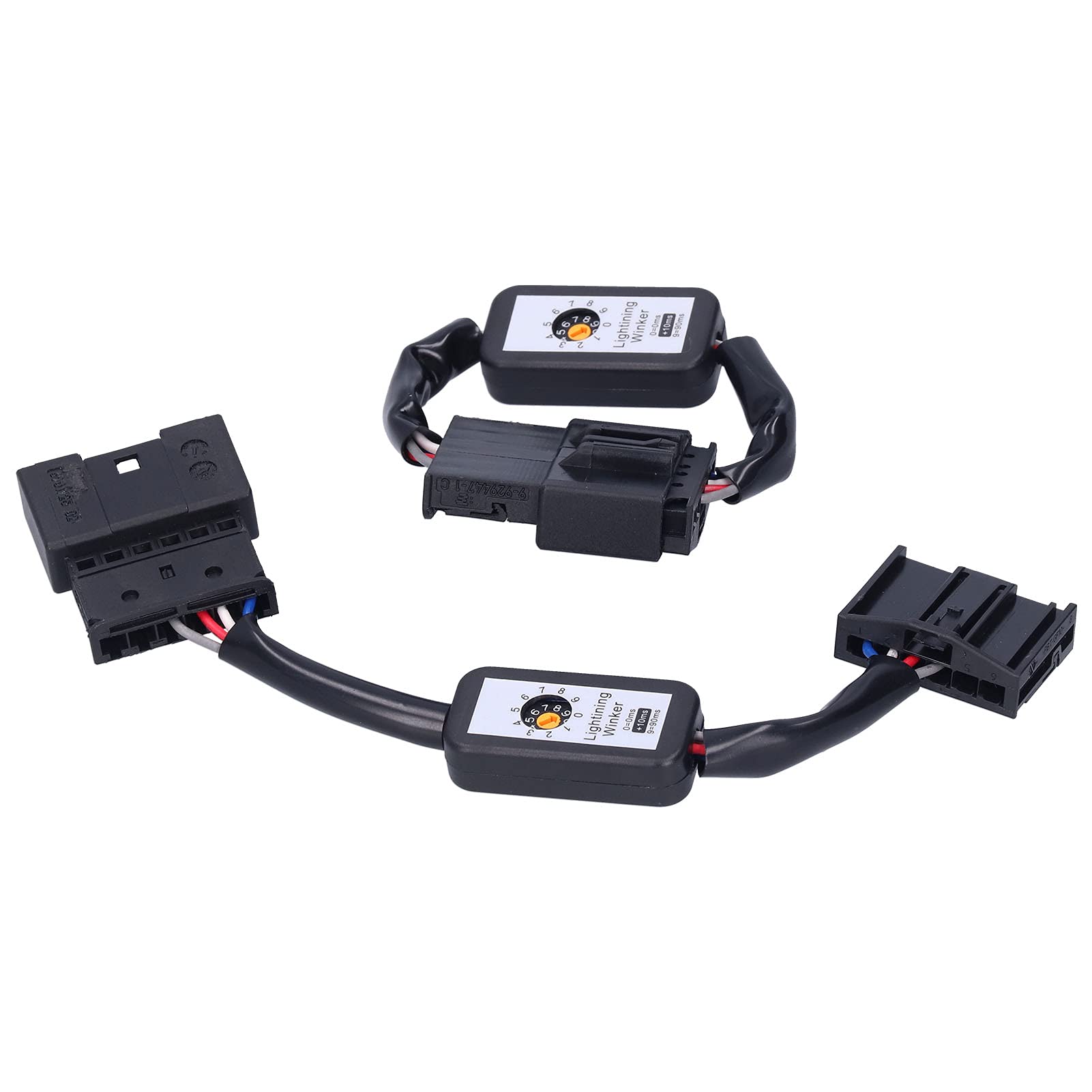 7, Kit di Moduli Lampeggianti per Fari Posteriori a LED con Adattatore per Indicatori di Direzione Dinamici Accessorio Adatto per X5 F15 X5M F85 2014-2018