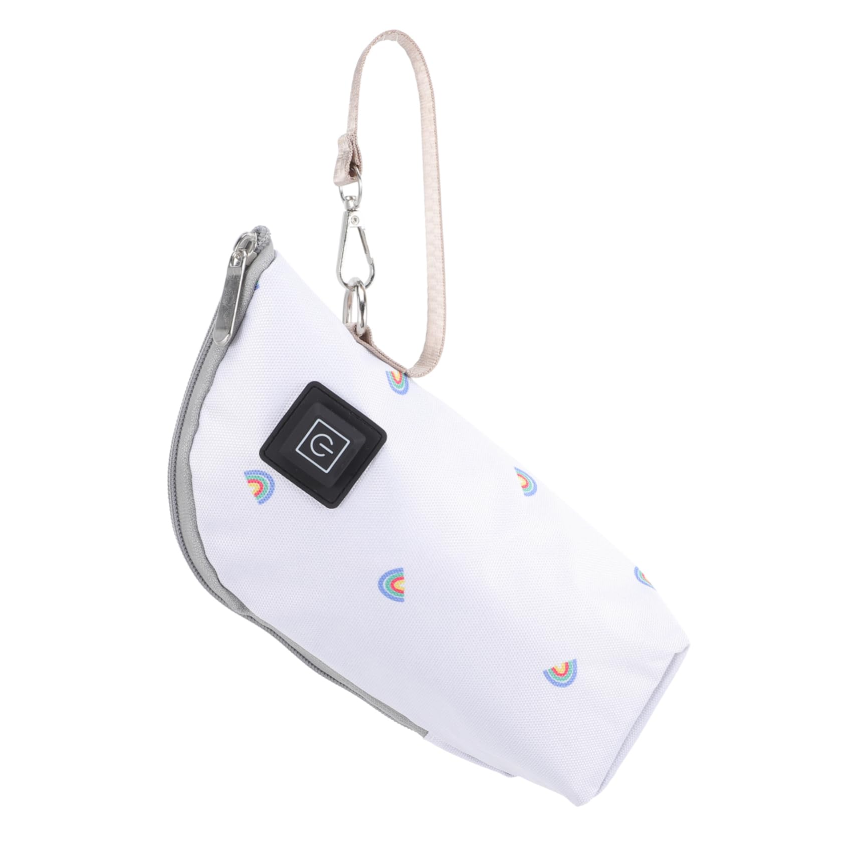 Calientabiberones Portátil para Viaje, Bolsa Térmica Color Claro