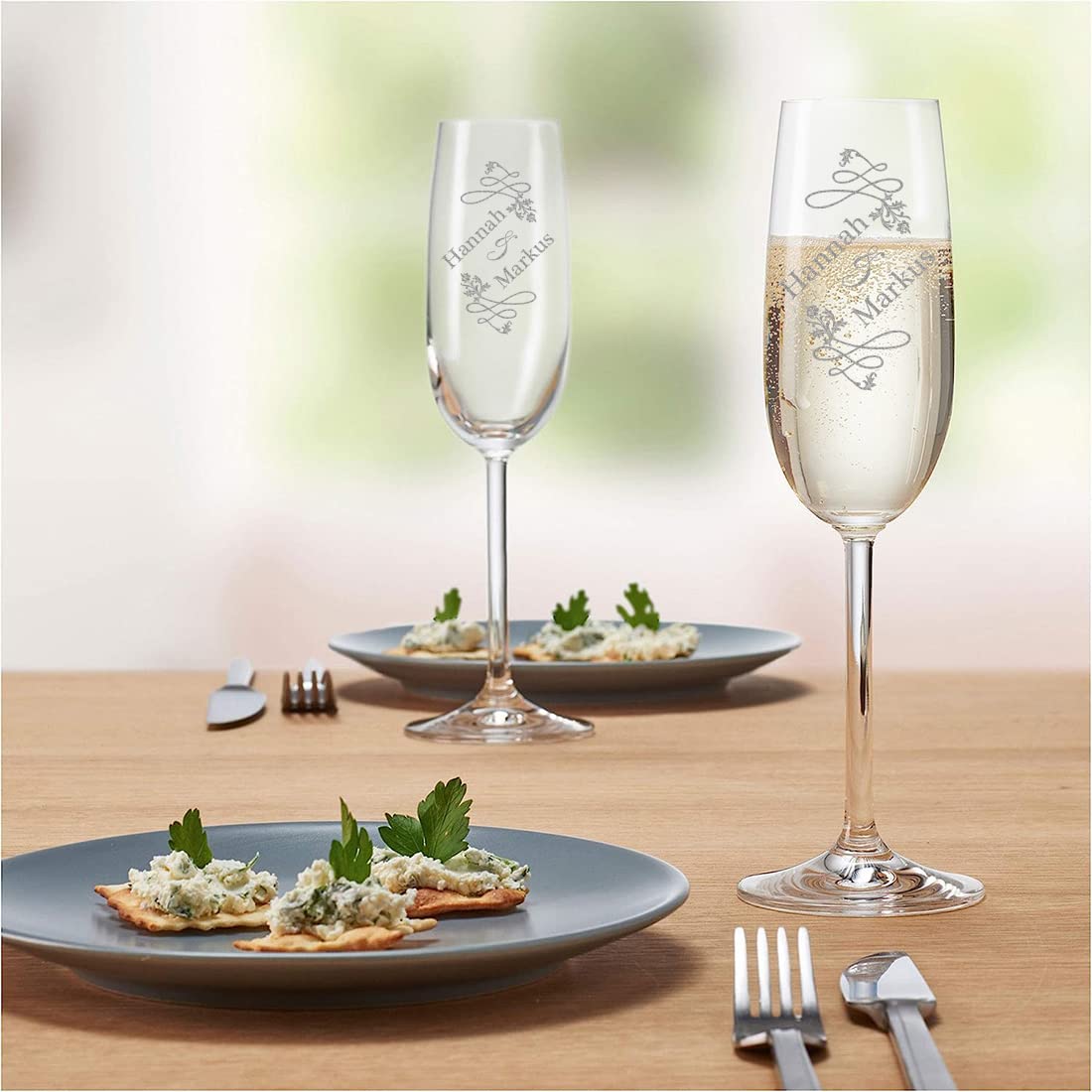Verre Anniversaire Couple Verres à Champagne Personnalisés Mariage Lot De 2 - Gravure Nom Et Date - Cadeau Jeunes Mariés - 21cl Verres Cérémonie Lave-vaisselle Verre Anniversaire Couple Verres à Champagne Personnalisés Mariage Lot De 2 - Gravure Nom Et Date - Cadeau Jeunes Mariés - 21cl Verres Cérémonie Lave-vaisselle