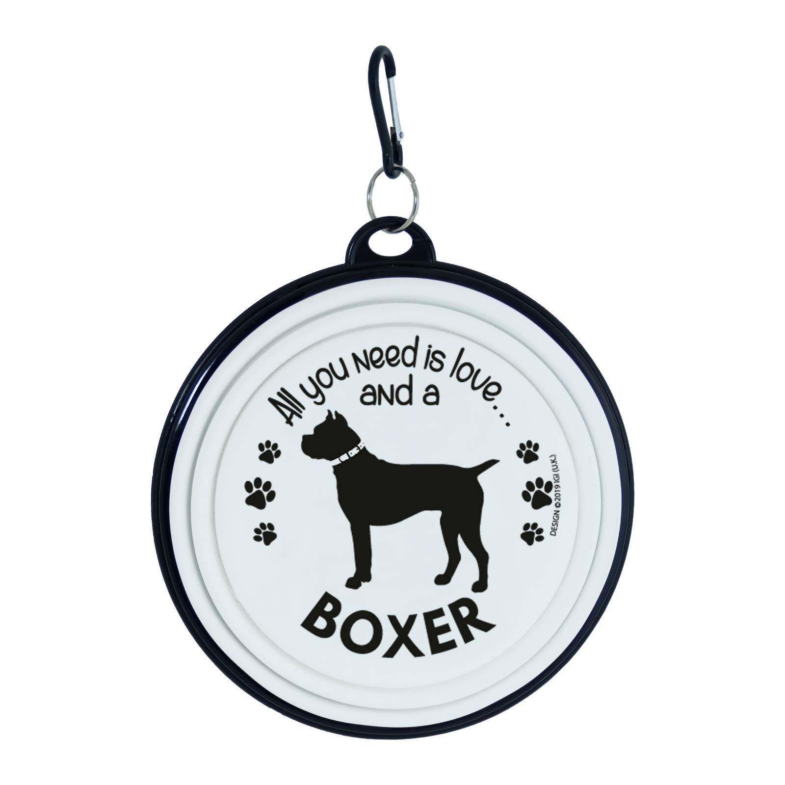Travel Dog Bowls - Collapsible Bowl - Large Dogs (Boxer) โ image 1