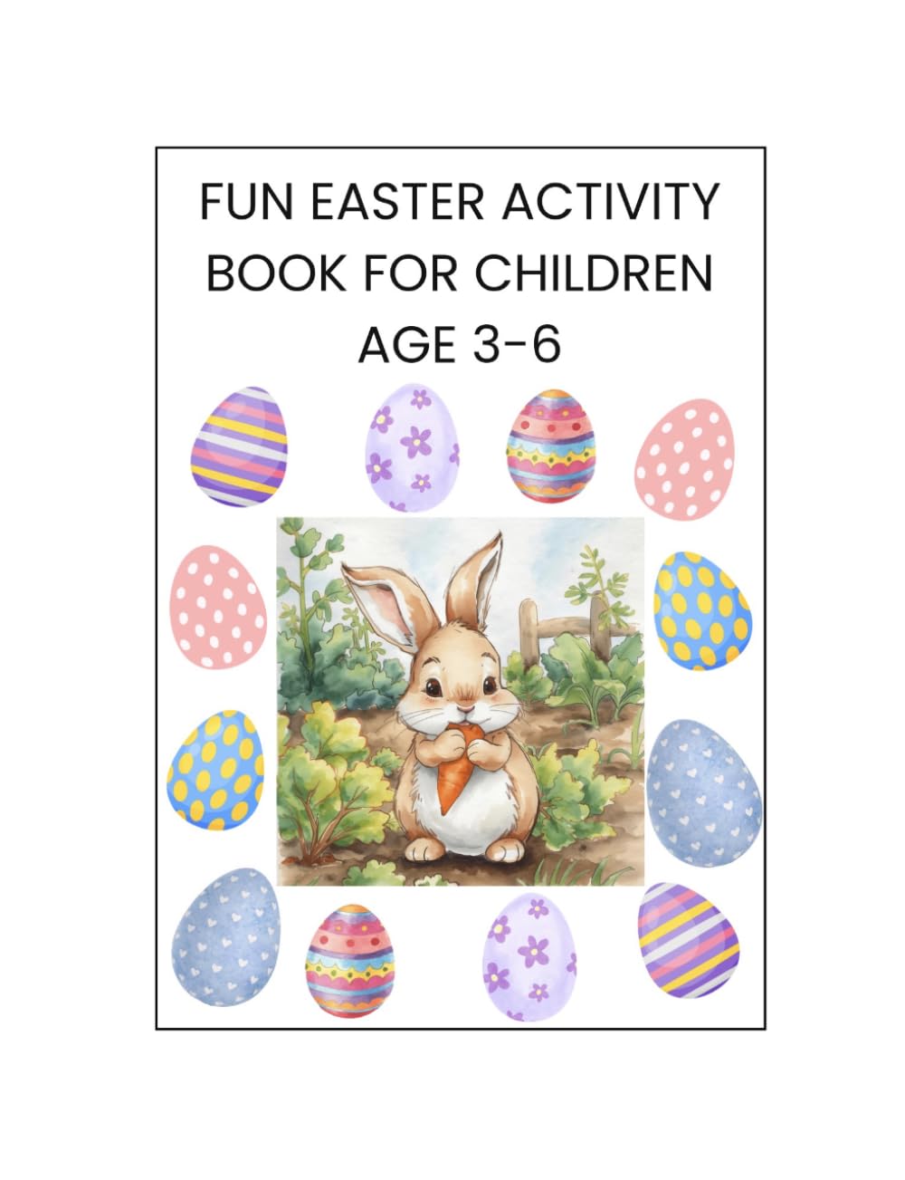 Easter Activity Book for Children age 3-6