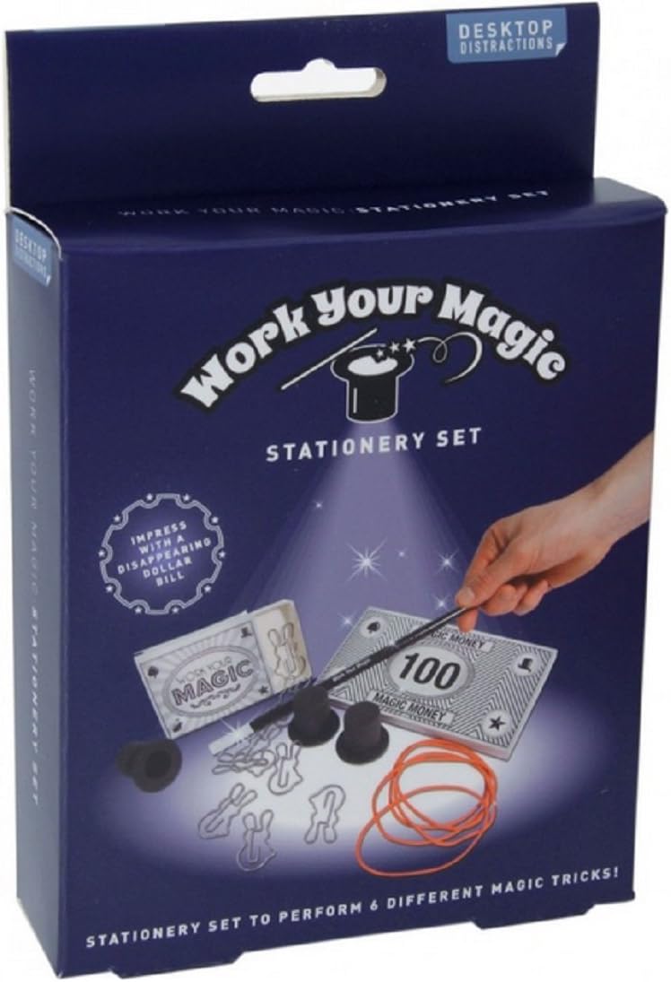 Desktop Distractions Work Your Magic Stationery Set