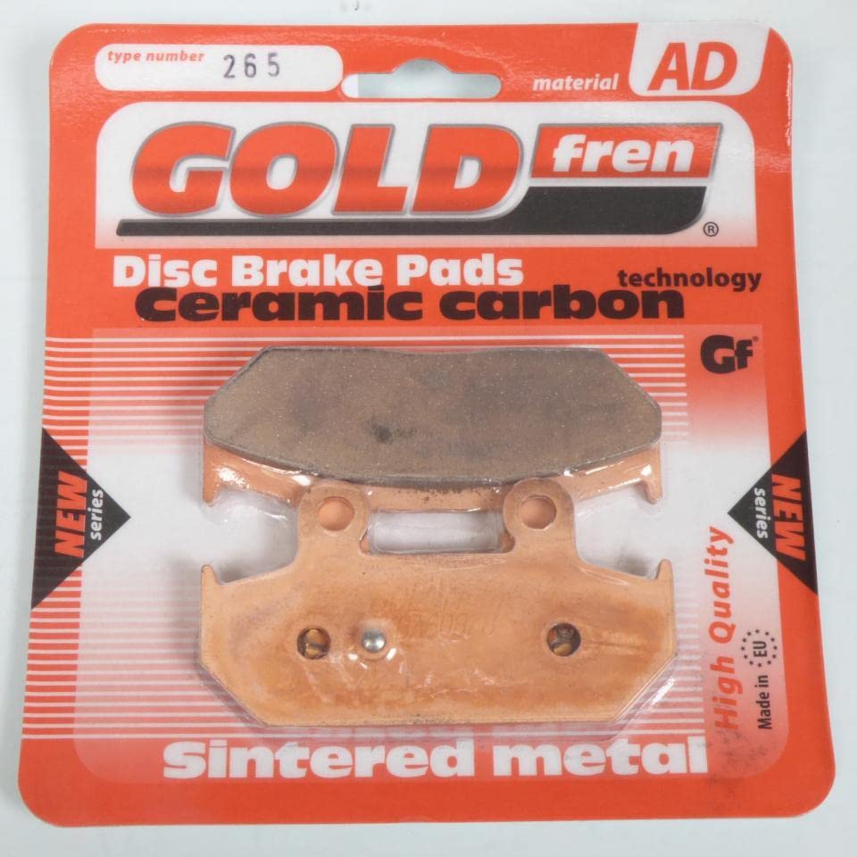Plaquette de frein Burgman 400 ARD Suzuki scooter ABS 2009-2019 Gold Fren ZAL4 AL5