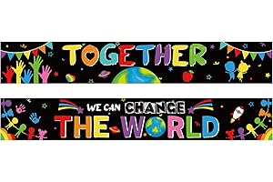 Motivational Banners for Classroom, Handprint Banners