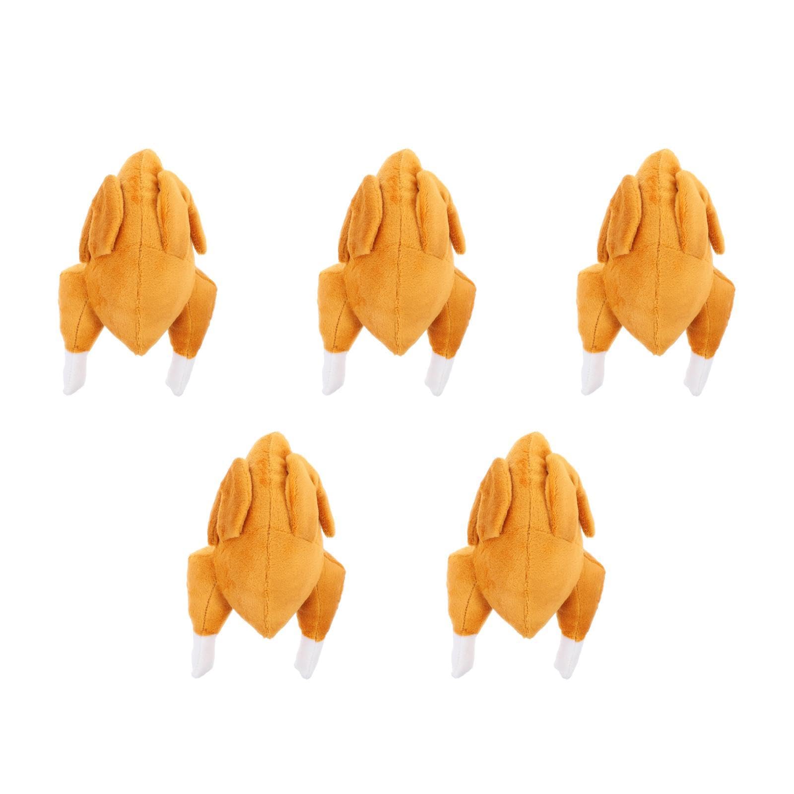 INOOMP 5pièces Jouet à Mâcher Squeaky pour Chiens Jouet Interactif De Formation Chasse Stimule Instinct De Recherche pour Chiots Et Petits Chiens Facile à Nettoyer Et Amusant