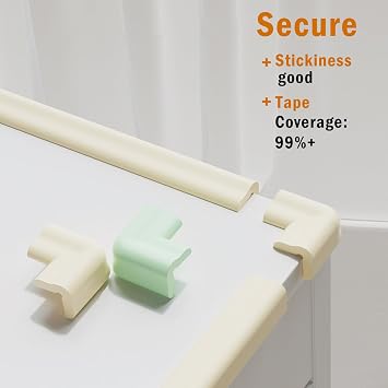 Safety Edge & Corner Guards, Grey,2m Tables Child Baby Proof Foam Bumpers