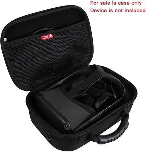 Miniatura 5 de Hermitshell Funda de viaje rígida de EVA para auriculares Oculus Quest 2 Quest VR Gaming negro 2