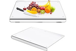 Acrylic Cutting Board with Counter Lip