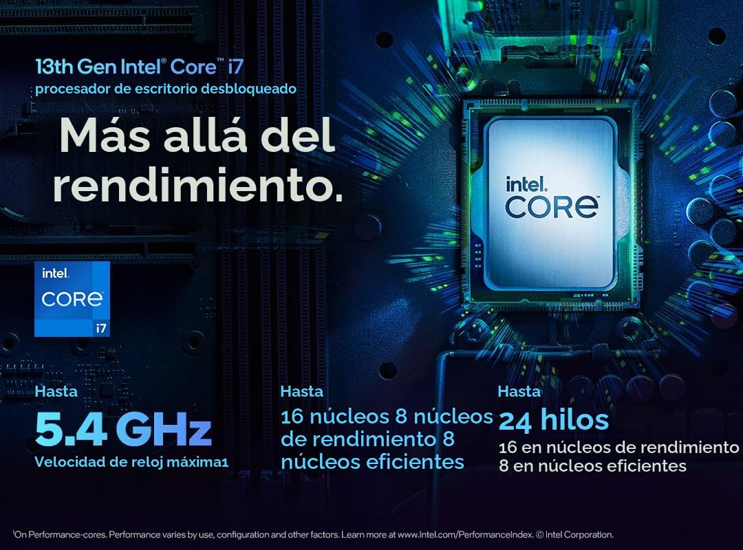 Amazon.com: Intel Procesador de escritorio Core13th Gen i7-13700F