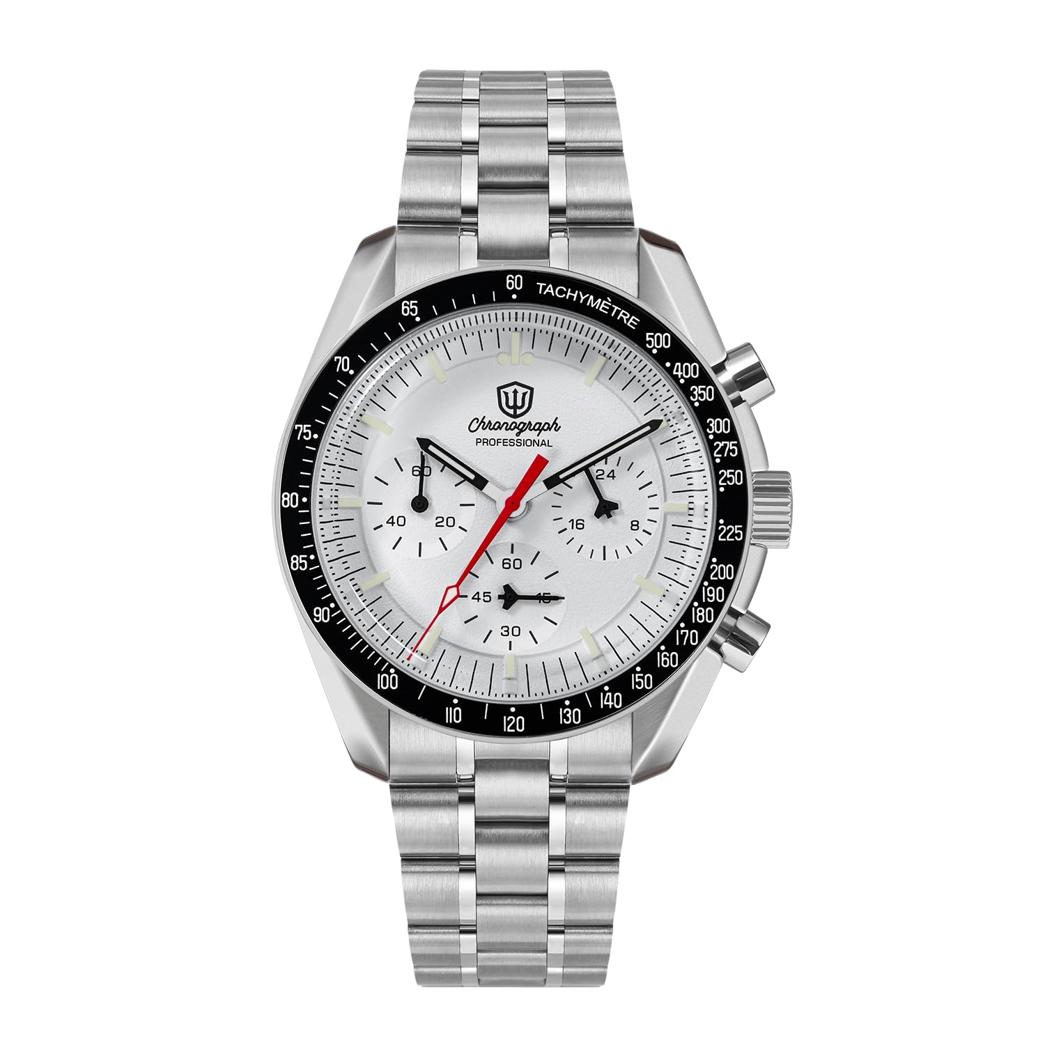 Amazon | Watchdives 39mm クロノグラフウォッチ 男性用 - WD1863 VK63