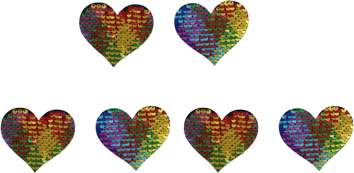 Freebily Sparkle Sequins Nipple Cover Sticker Rave Party Bra Lift Festival Bikini Boob Covers