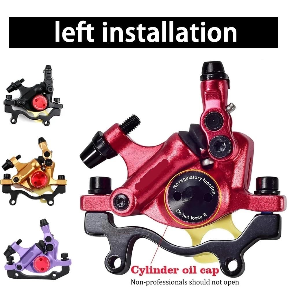 HB100 mechaniczny zacisk hamulca tarczowego 2 zestaw zacisku hamulca tłokowego hydrauliczny rower tylny przedni rower Mtb