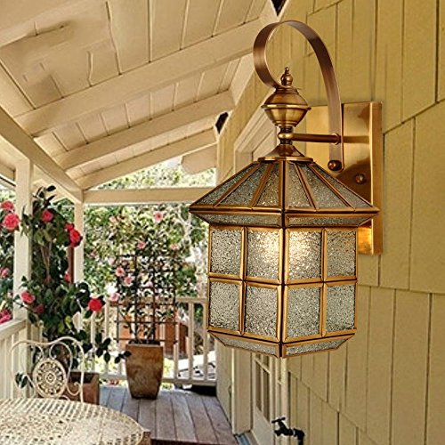 Sconces d'art en cuivre H65 au style moderne et rustique de prestige