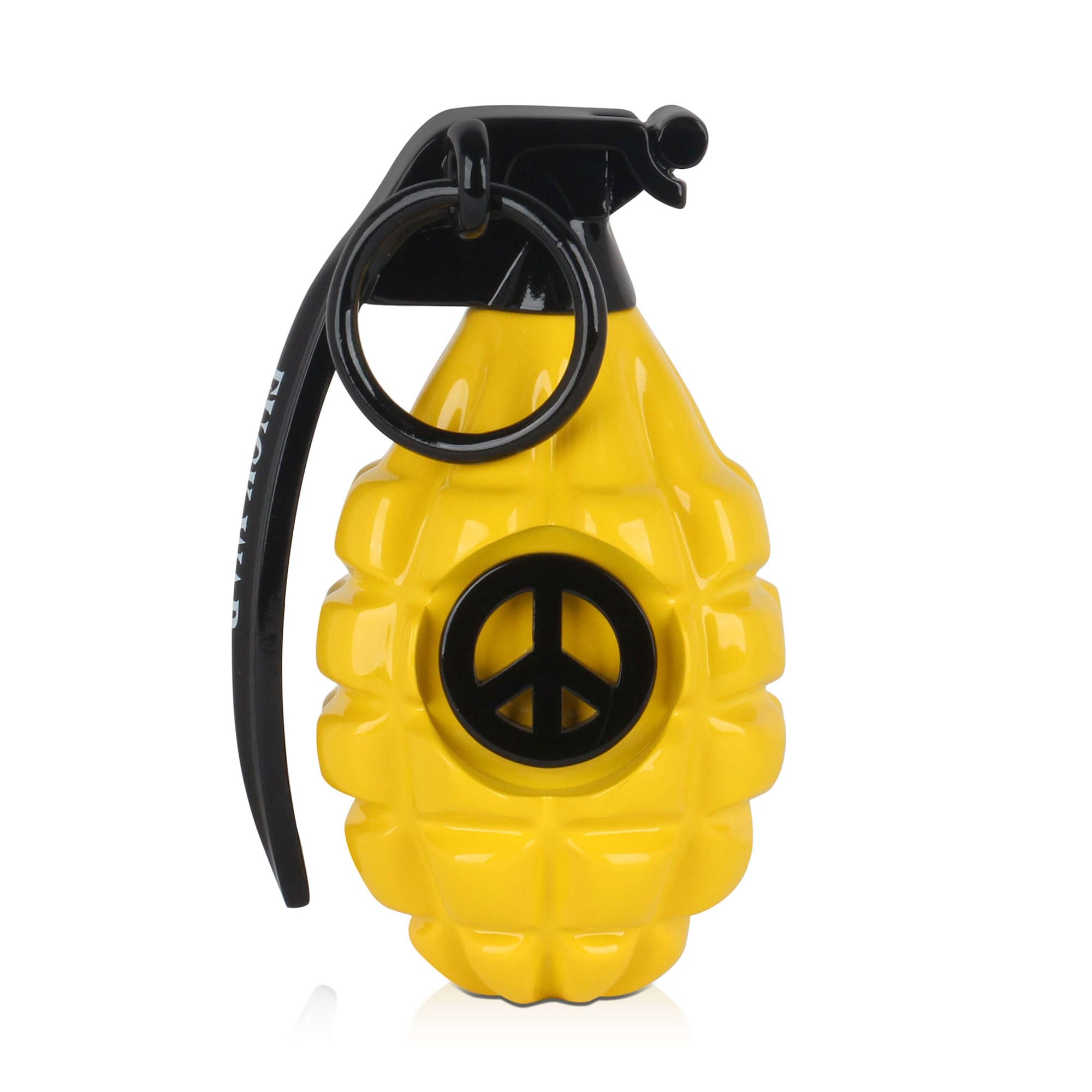 ADM - 'Fuck War Grenade' - Lacquered resin Pop Art sculpture