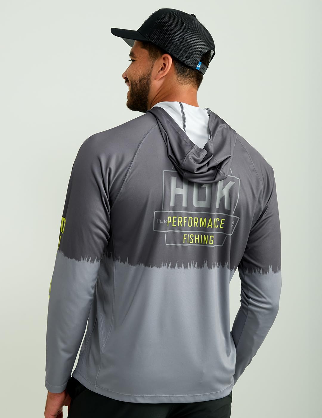 HUK - Men's Pursuit Graphic Hoodie, Sun Protecting Fishing Shirt with Hood - Image 2