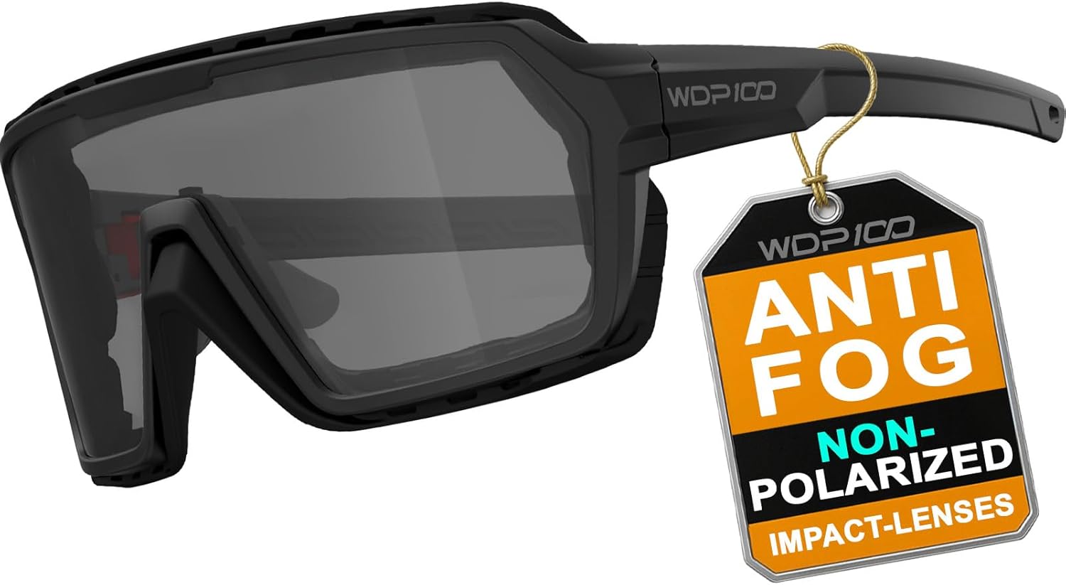 Anti-Fog Motorcycle Glasses with Windproof UV Protection & Foam Padding