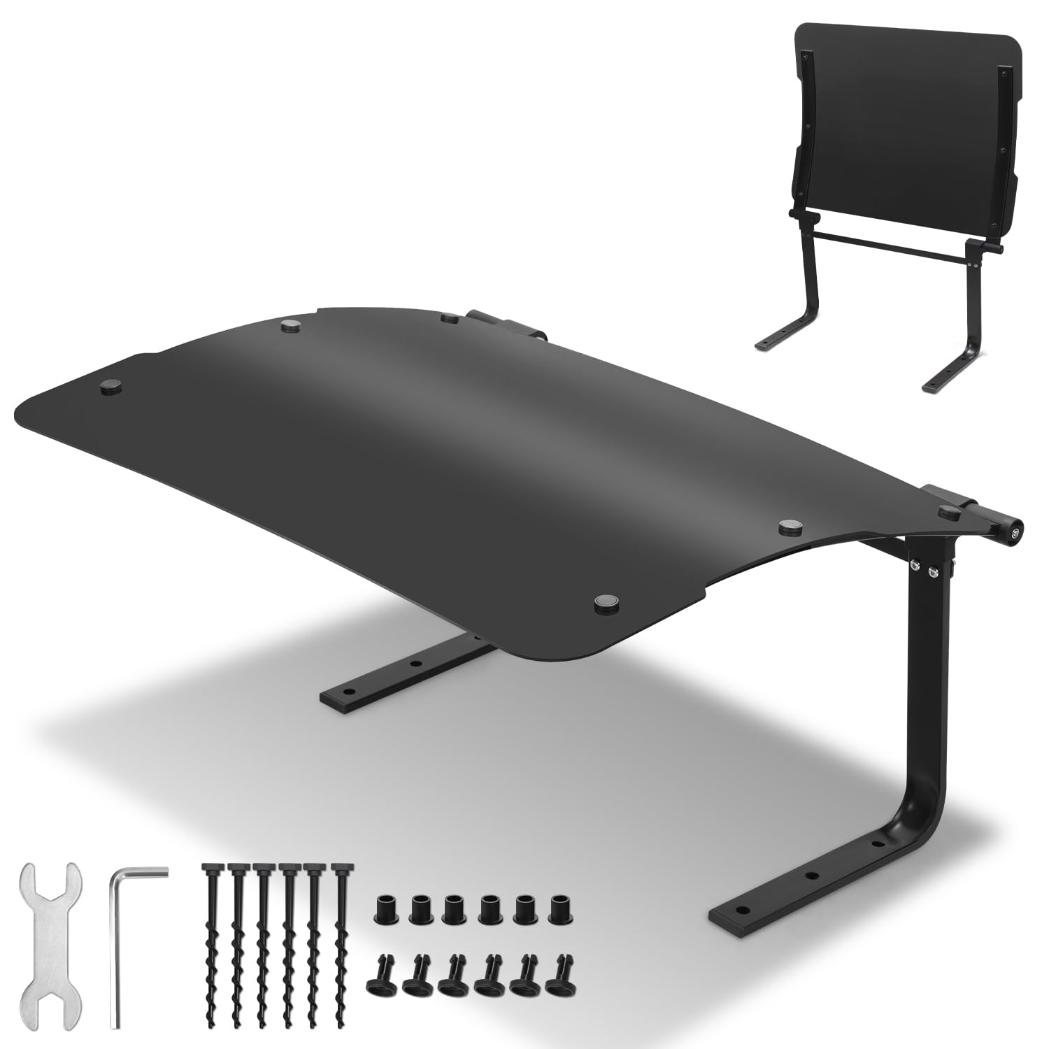 Fiqops - Garage per robot tosaerba 73x57x40cm, garage protetta dal sole e dalla pioggia per robot tosaerba, protezione dalla pioggia per robot tosaerba in materiale ABS, protezione pieghevole dalla