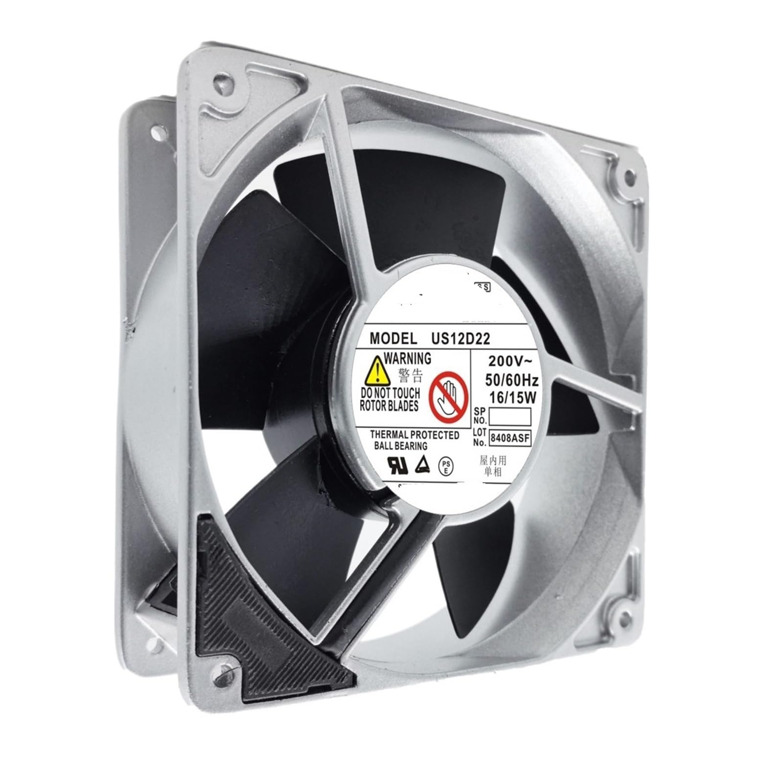 PEQYUACTE UP12D22 220V 16/15W 12038 12CM 120 * 120 * 38mm Cooling Fan