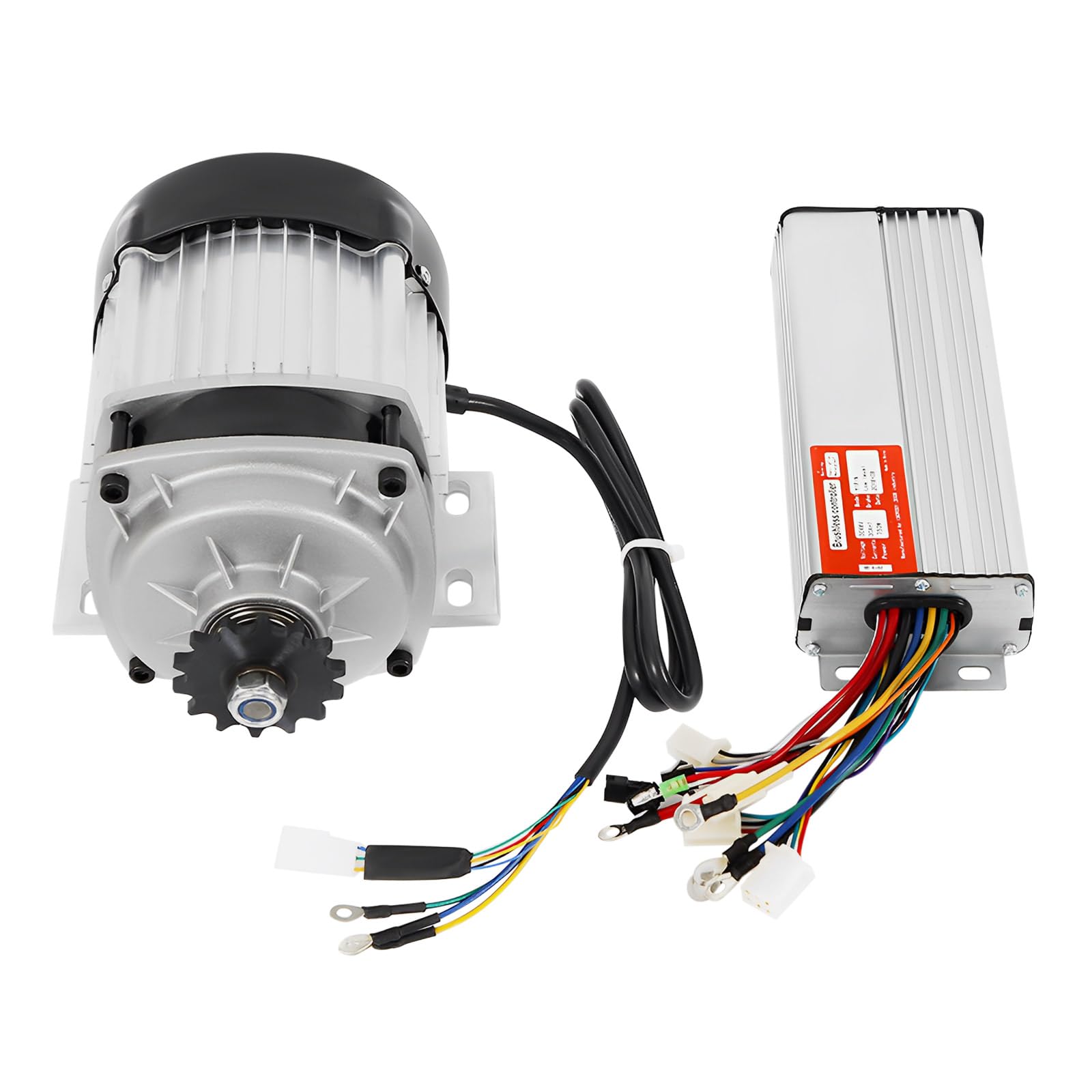 IOUSSJC 48V Electric Brushless DC Motor Kit, 750W 3100rpm Motor, for Tricycles, E-Bikes, Electric Scooters, Medium Size Tricycles, Three-Speed Adjustable, IP65 Protection Level