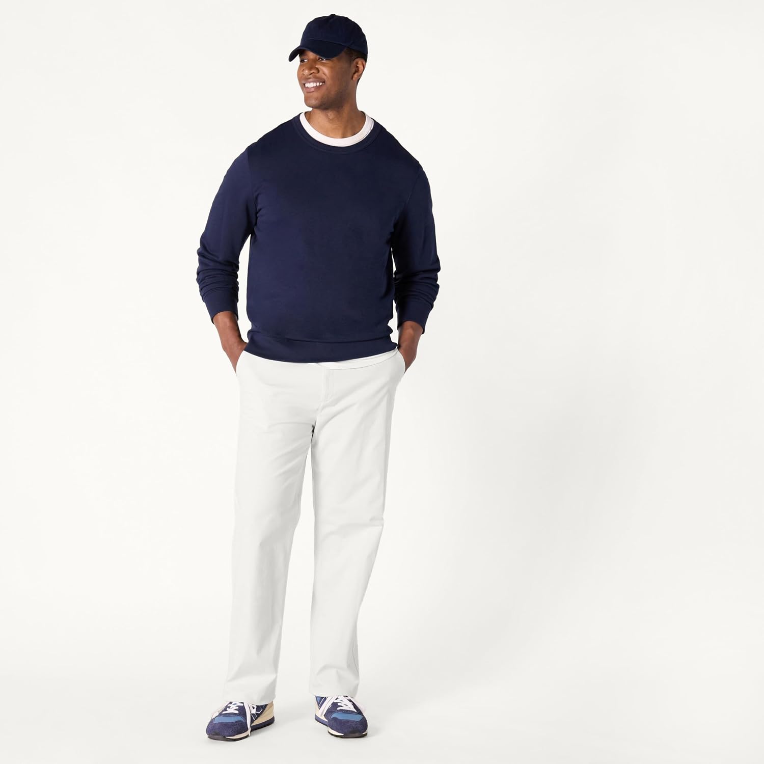 Amazon Essentials Men's Relaxed-Fit Cotton Chino Pant