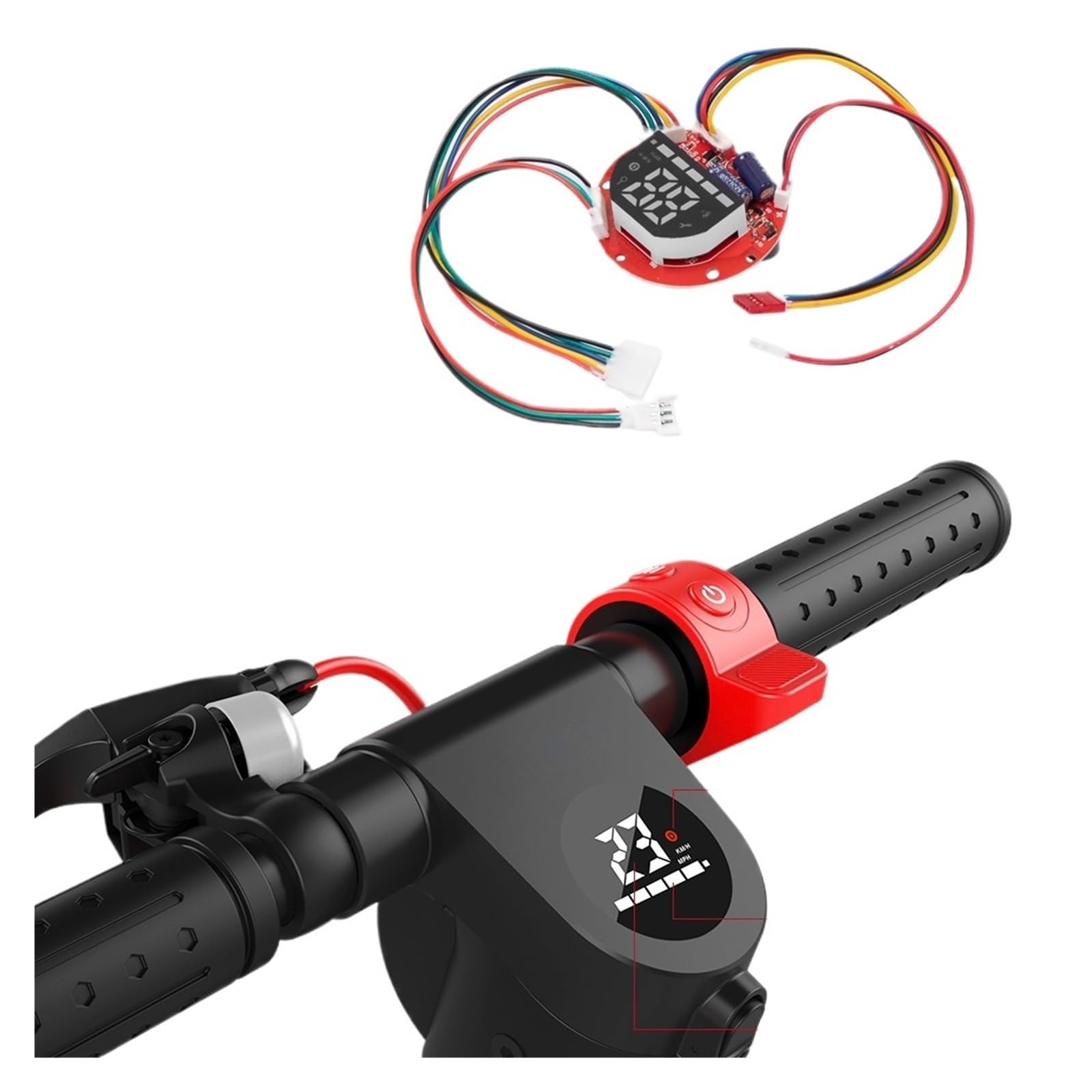 Controller motore elettrico 36V 20A e kit pannello display cruscotto Regolatore di velocità Ser, for accessori E-Scooter HX, X7 Cruscotto per scooter elettrico