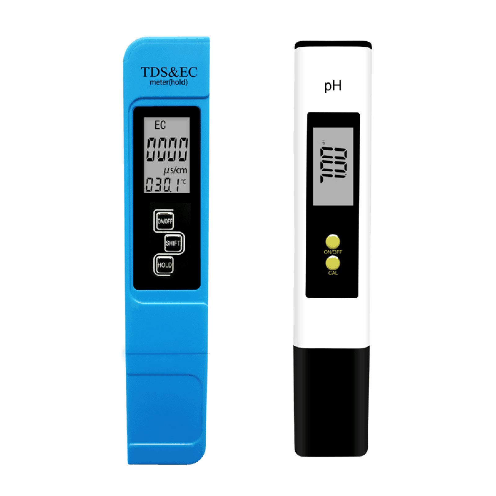 Water Quality Testing Pen, PH Acidometer Water Quality Detector PH Value Test Prod EC&TDS Conductivity Water Quality Testing Pen