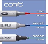 Vista 8 de Copic Marcadores Ciao - Juego de marcadores (36 piezas)