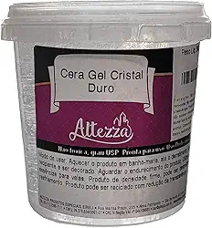 Parafina Gel Cristal Duro 390 = 450ml (Cera Gel Duro) Altezza