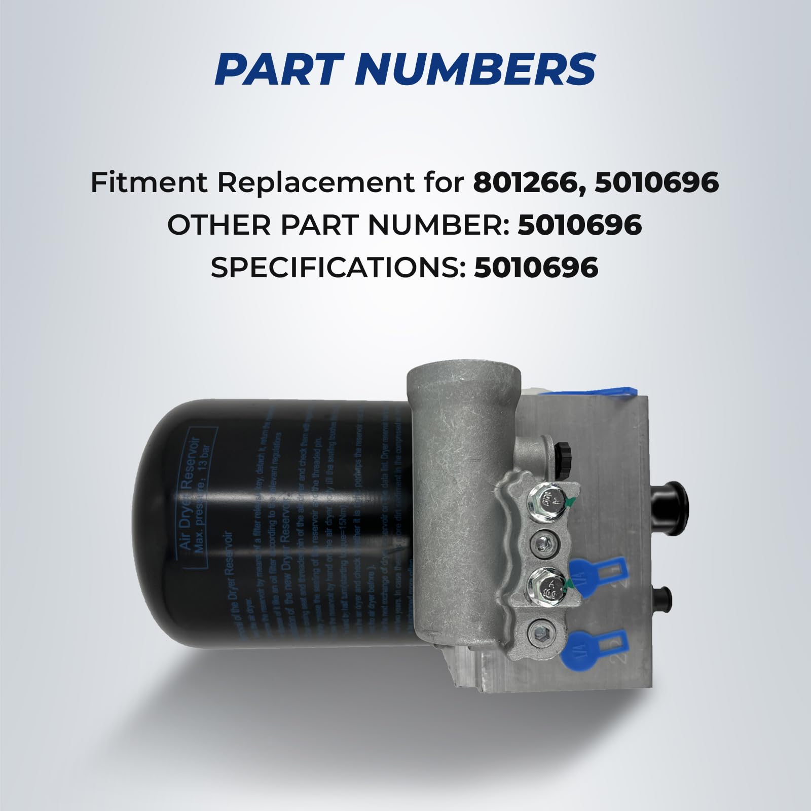 Air Dryer AD-IS For Peterbilt & Kenworth Replaces Bendix 5010696X - Foto 10