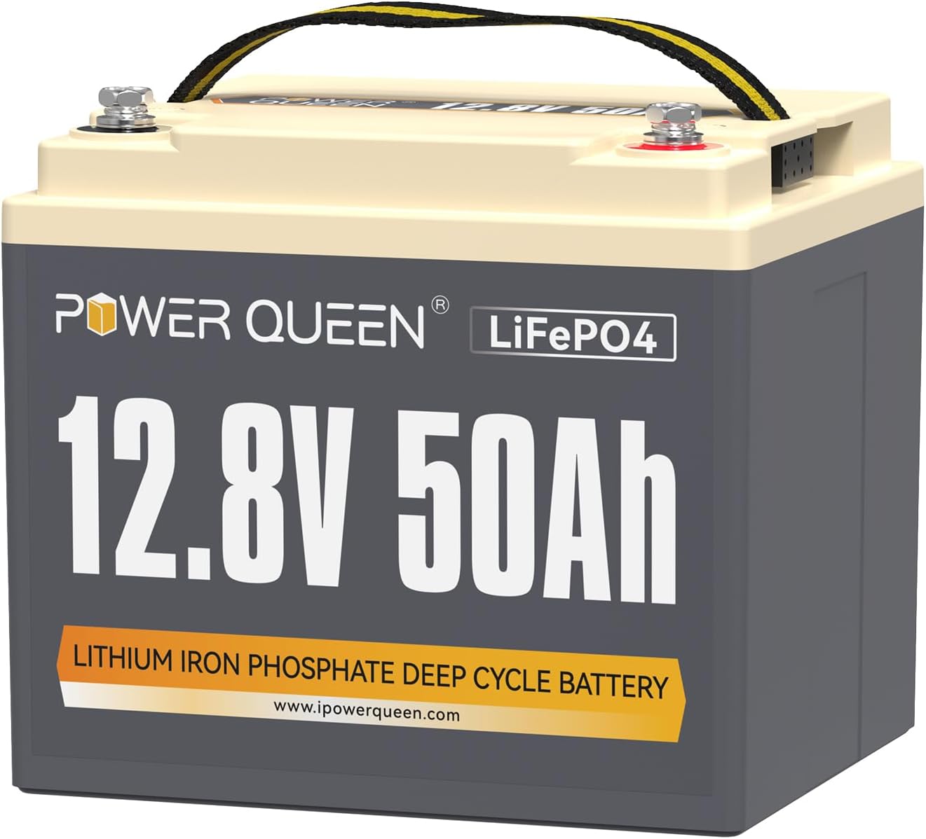 Power Queen 12.8V 50Ah LiFePO4 Battery Upgrade
