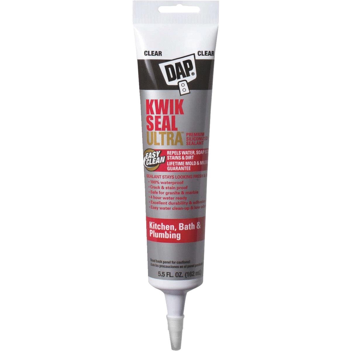 DAP 18895 5.5 Oz Clear Kwik Seal Ultra