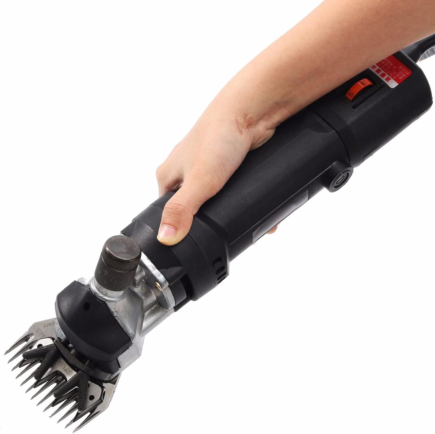 690W Electric Professional Sheep Shears 6 Speeds Heavy Duty Electric Goat Shearing Clippers for Farm Livestock Horse Llama (Black)
