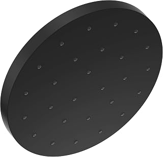 Delta Faucet 52160-BL Delta H2Oknietic Single Setting UltraSoak Shower Head, 1.75 GPM Water Flow, Matte Black