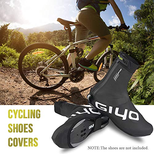 Chaussures réfléchissantes avec couvre-botte de cyclisme thermique réutilisable - 3