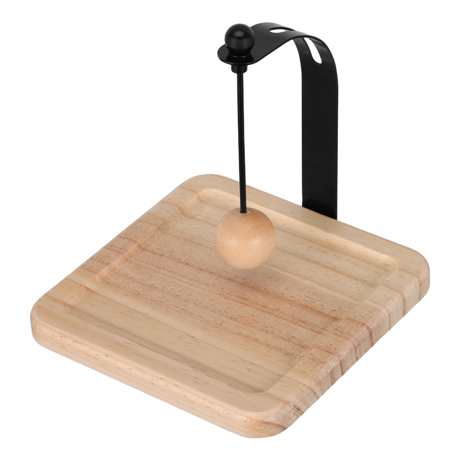 Porte-serviettes en bois distributeur carré de table avec ouverture latérale