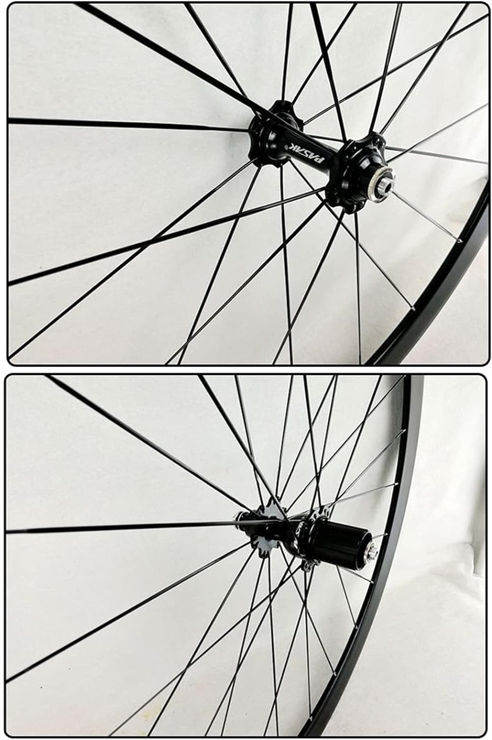 700C obręcz roweru szosowego 28 cali koło rowerowe podwójna ścianka cięta 7 8 9 10 11 12-biegowa do hamulców C/V / hamulców obręczowych QR, 40 mm