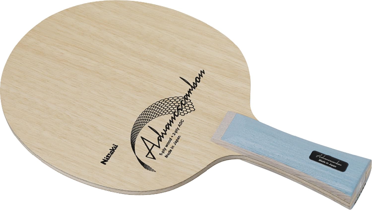 Nittaku NC-0511 Table Tennis Racket Advanced Carbon FL Attack Shake