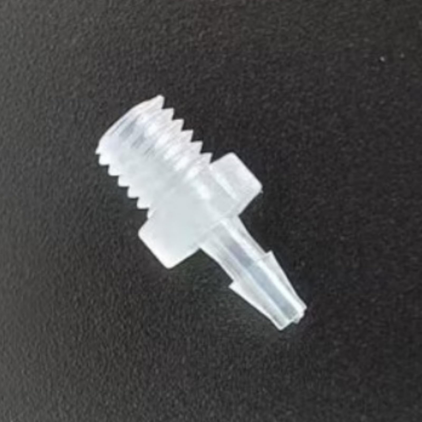 Plastikowa końcówka do węża, złącze adaptera z gwintem męskim 1/16" M5 do paliwa, gazu i cieczy - 25 szt.