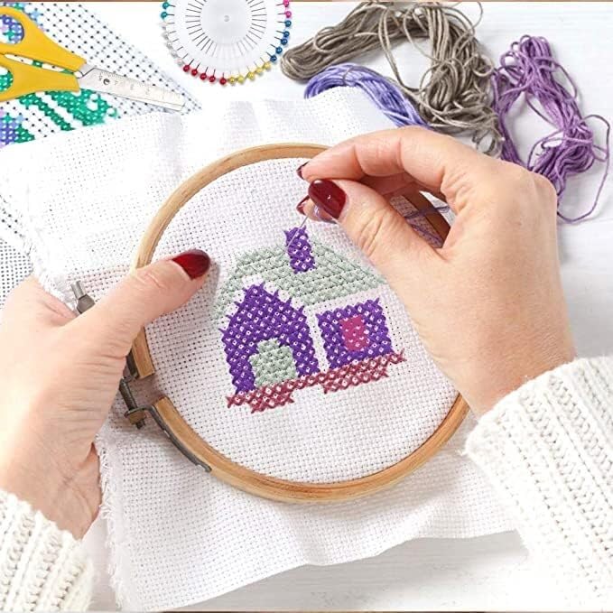 Broderie main de qualité supérieure avec fils de couleur - 6