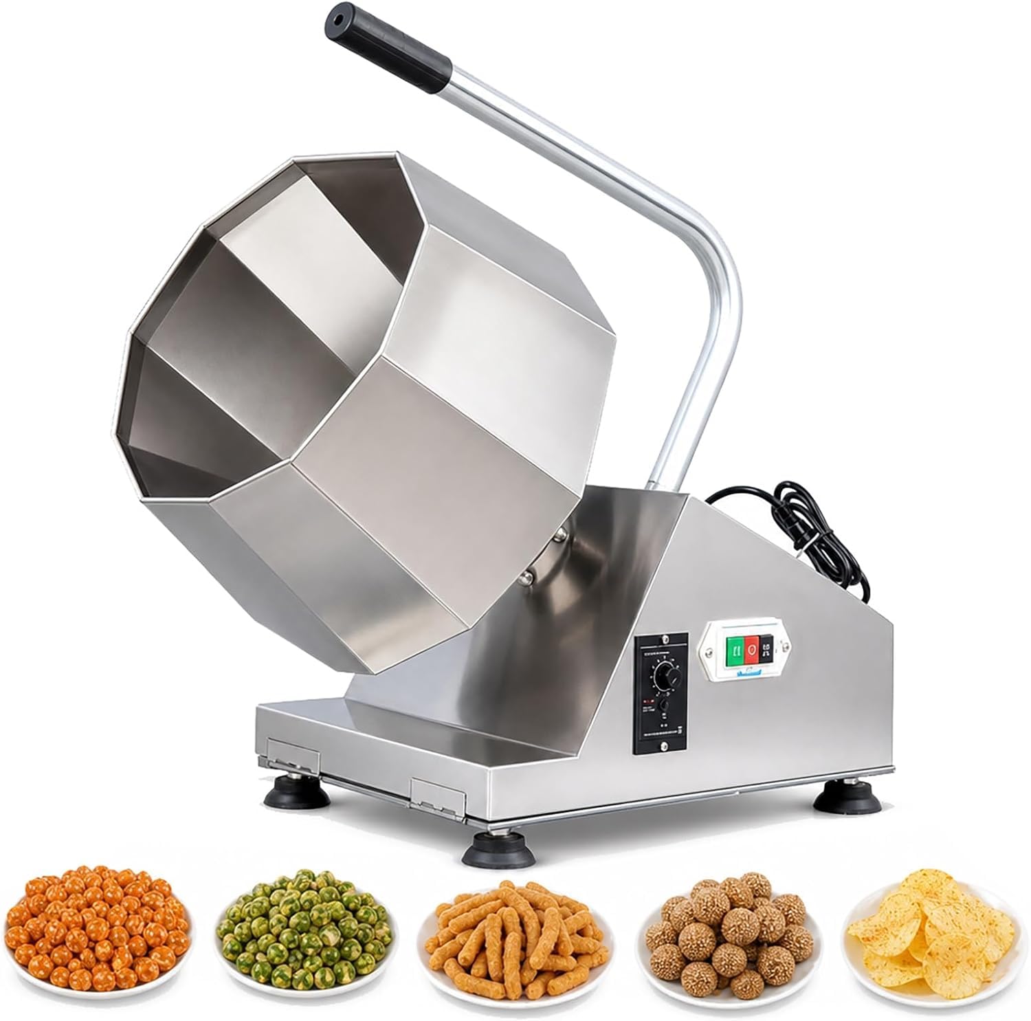 Miscelatore professionale per condimenti, ideale per marinare la carne e ricoprirla di zucchero. Versatile e adatto a diverse esigenze, realizzato in acciaio inossidabile. (40L)