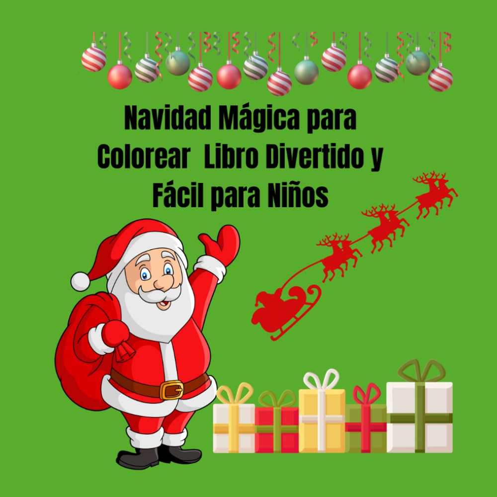 Navidad Mágica para Colorear