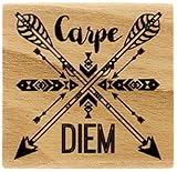 carpe diem holzschuh Hergestellt zu 100% in Frankreich.