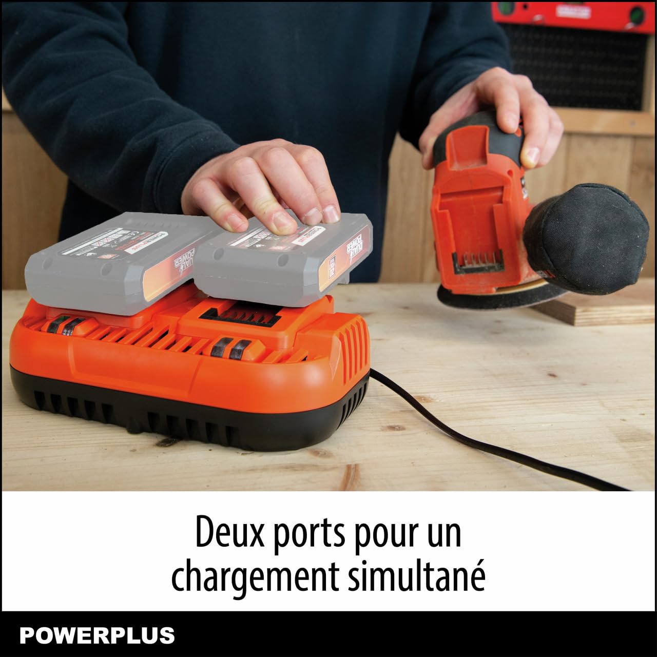 Chargeur Dual Port 2 x 2.0A (Batteries 20V & 2x20V)