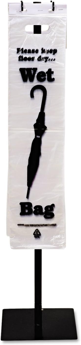 Tatco 57010 Wet Umbrella Bag, 7w x 31h, Clear - 1000 Count