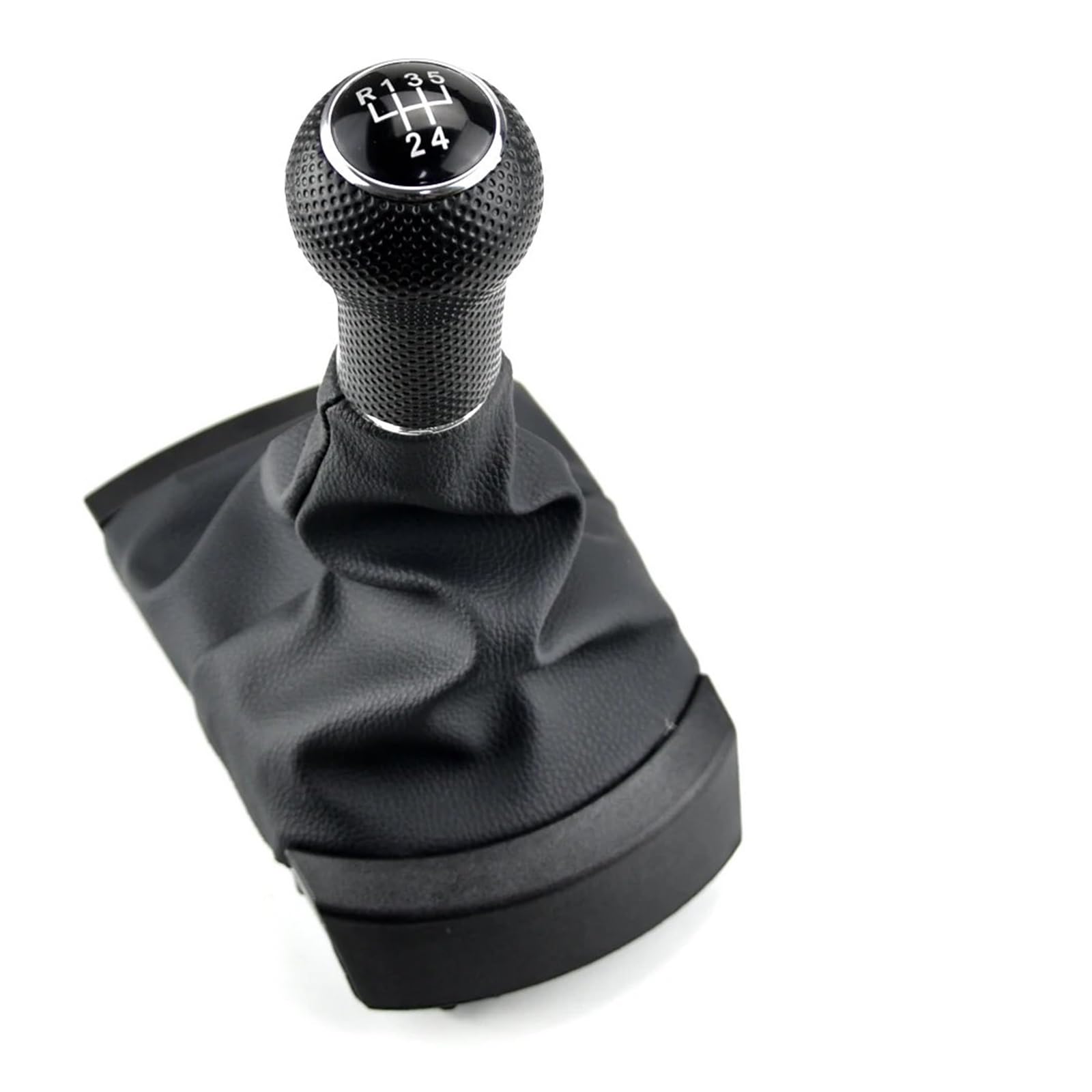 Dbmswzjqfg 5 Speed Gear Shifter Knob For Seat Ibiza 2002-2008 Black Upgrade
