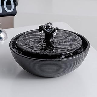 10 Rock Garden Fountain Ideas for Natural Landscapes 61 Ceramic Tabletop Water Fountain Feature for Indoor and Outdoor Home Deco...