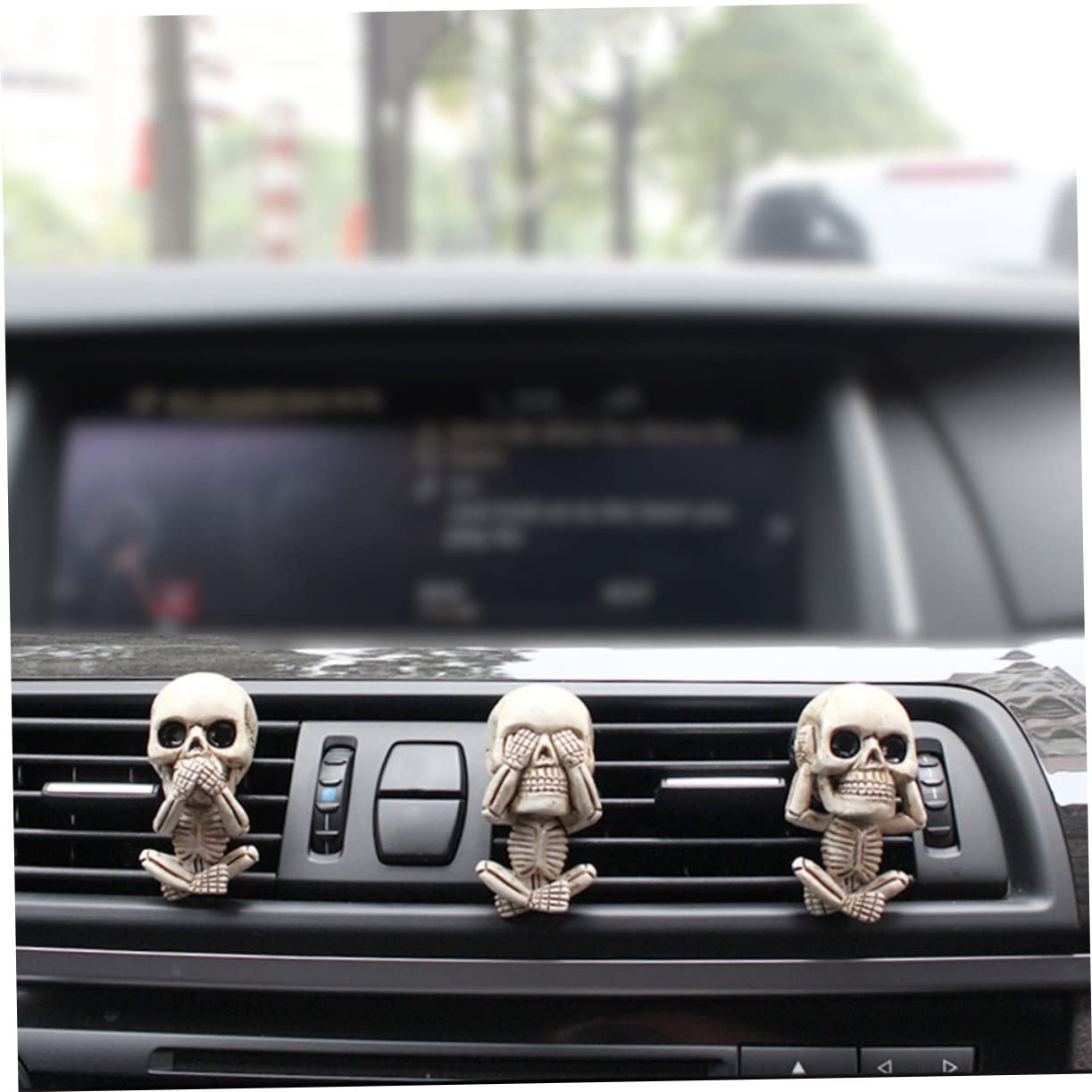 Diffusori A Forma Di Teschio Clip Per Profumo Clip Decorativa Per Auto Accessori Per Bocchette Dellauto