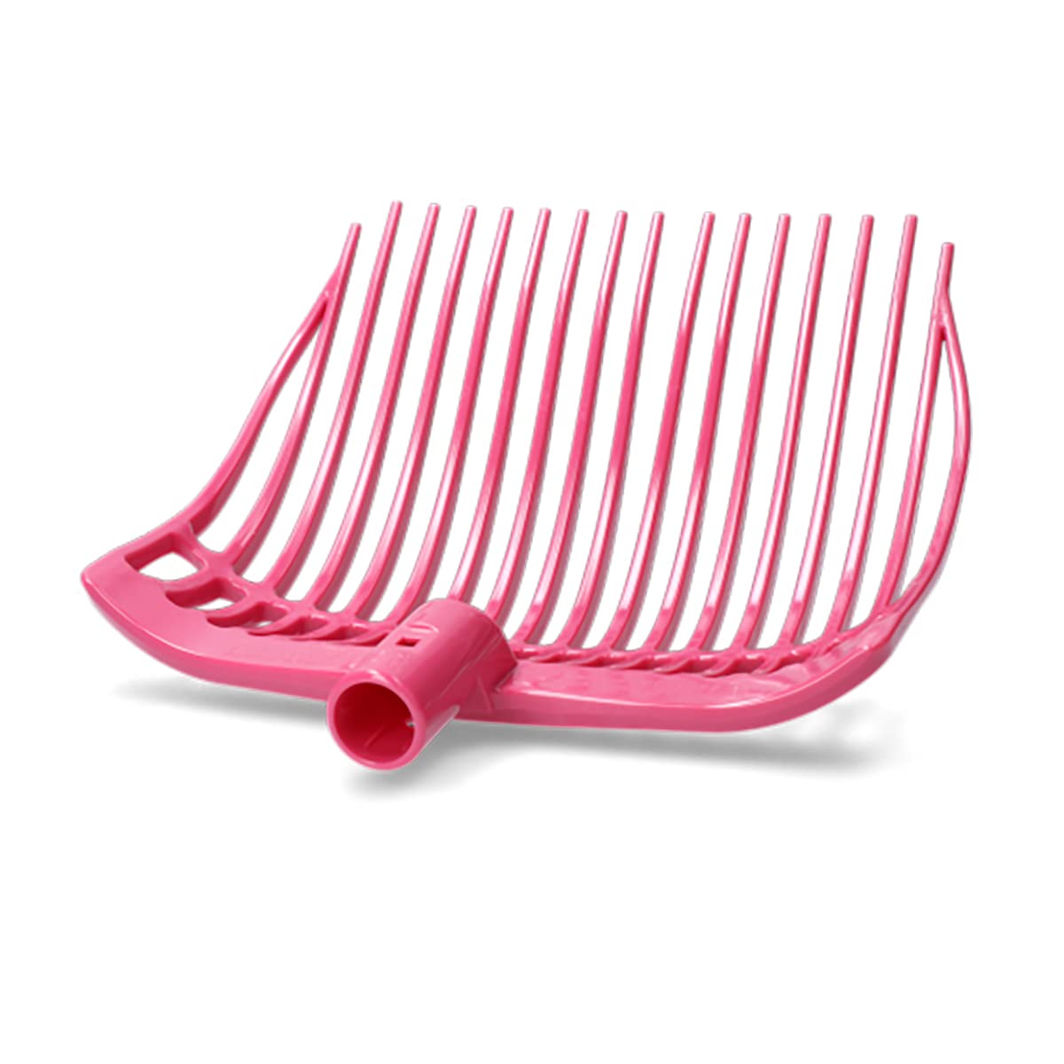 Mistgabel hot pink mit Alustiel in Box